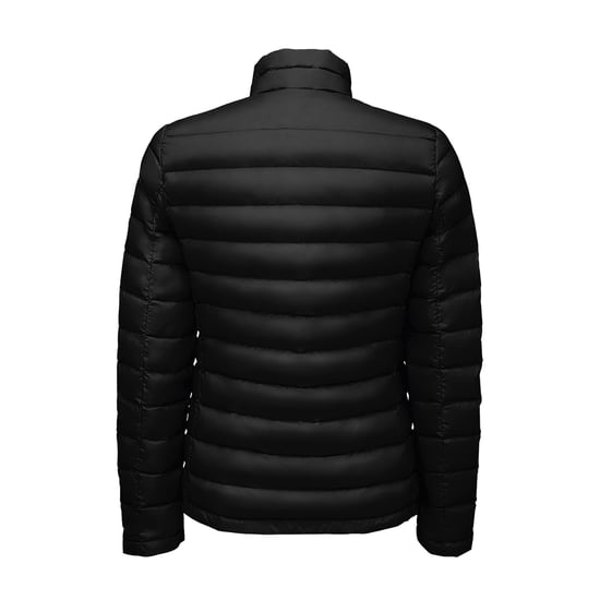 SOLS Womens/Ladies Wilson Lightweight Padded Jacket (Black) - Image 2