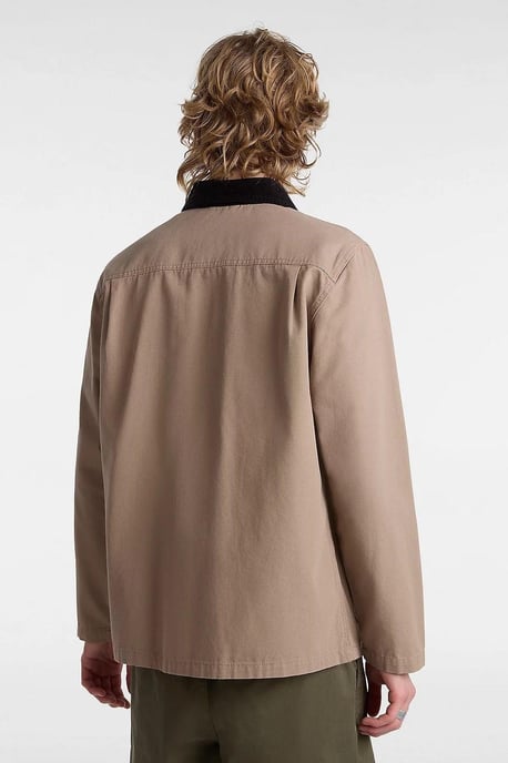 VANS Men’s Drill Chore Jacket in Military Khaki - Image 5
