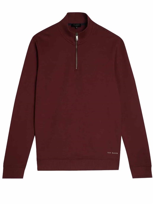 Ted Baker | Sudadera con cuello de embudo y media cremallera para hombre - Antram - Image 6