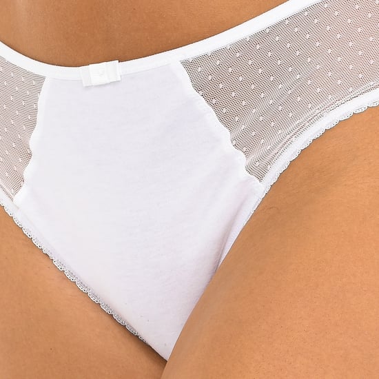 Generous lace side panties 00ASG woman