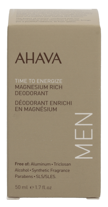 Ahava Men Roll-On Mineral Deodorant 50ml - Image 2