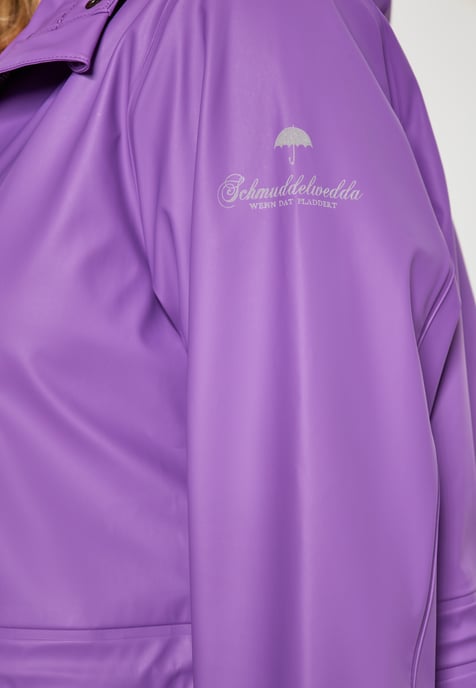 Schmuddelwedda raincoat women purple - Image 5