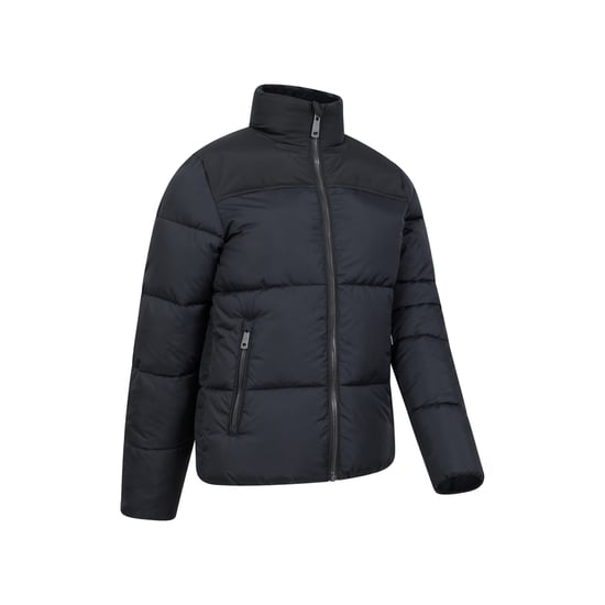 Mountain Warehouse Childrens/Kids Voltage Water Resistant Padded Jacket (Black) - Image 4