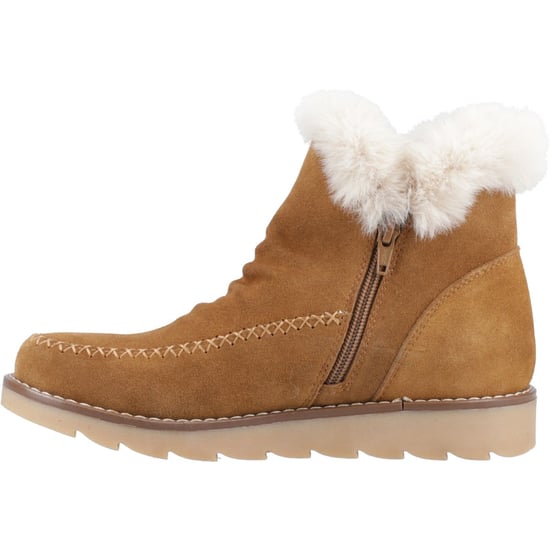 Hush Puppies Moira Suede Women's Tan Boots - Image 4