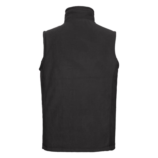 Russell Mens Fleece Outdoor Gilet (Black) - Image 2