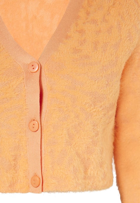 Mymo Cardigan women orange - Image 3