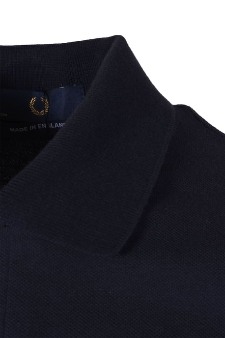 Fred Perry La Original Made In England Camiseta Polo Azul Marino - Image 2