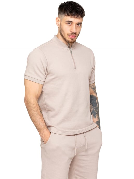 Enzo | Conjunto de camiseta y pantalón corto con textura para hombre - Image 3