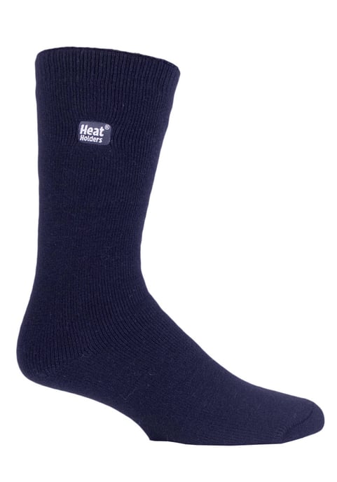 Heat Holders Lite - Multipack de 3 pares Calcetines térmicos aislantes para hombre para invierno | Calcetines finos y cálidos para vestir - Azul marino - Image 1