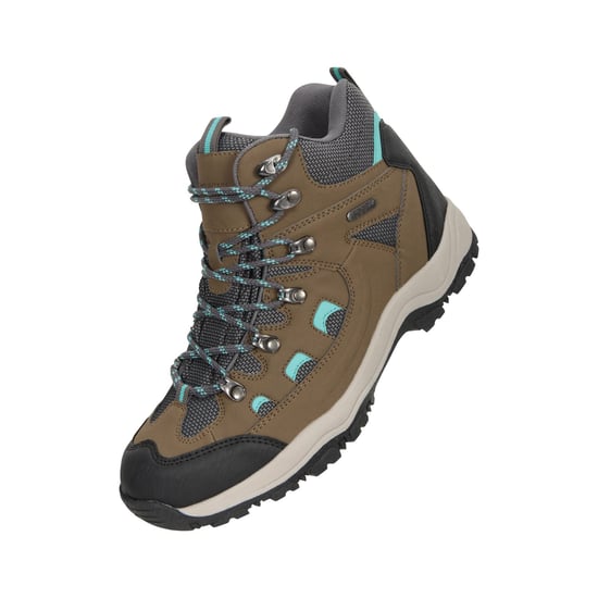 Mountain Warehouse Womens/Ladies Adventurer Waterproof Walking Boots (Khaki) - Image 1