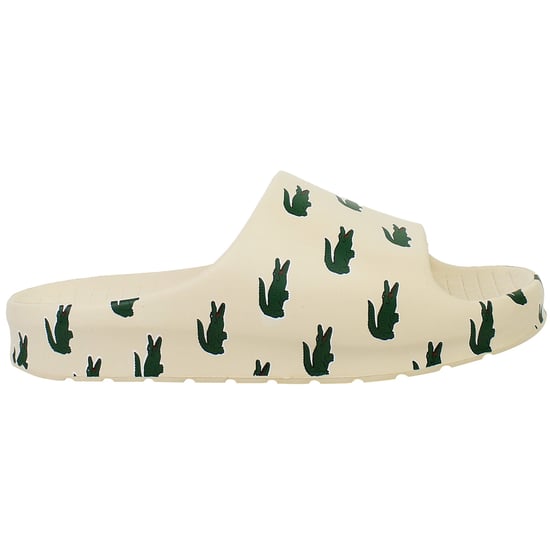 Lacoste Serve Slide 2.0 223 3 SFA Womens Beige Sliders - Image 3