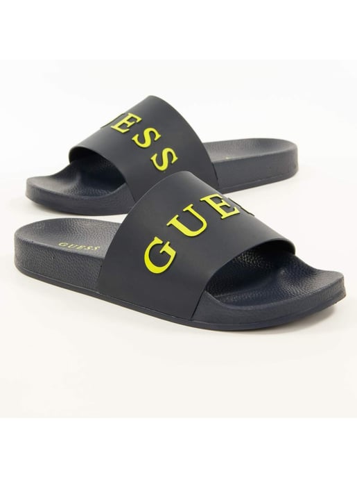 Sandalias Guess para hombre con logo en relieve - Image 2