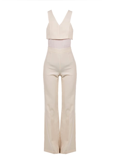 Patrizia Pepe Mono Mujer Beige - Image 1