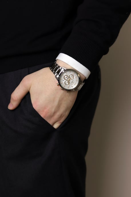 Orphelia Tempo Men's Silver Watch OR82808 - Image 4