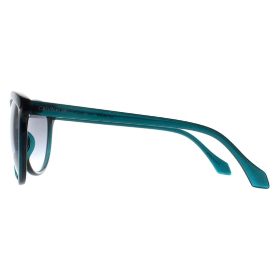 Calvin Klein Cat Eye Womens Crystal Teal Grey Gradient CK19534S - Image 2