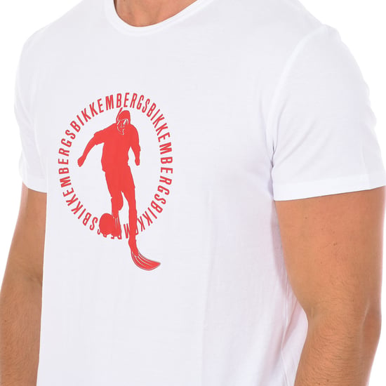 Camiseta de manga corta PUPINO y cuello redondo BKK1MTS02 hombre - Image 2