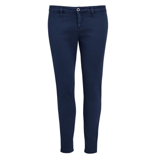 SOLS Womens/Ladies Jules Chino Trousers (French Navy) - Image 1