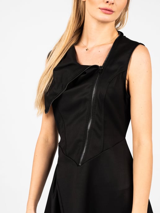 Vestido La Haine Inside Us LW508 Mujer Negro - Image 3