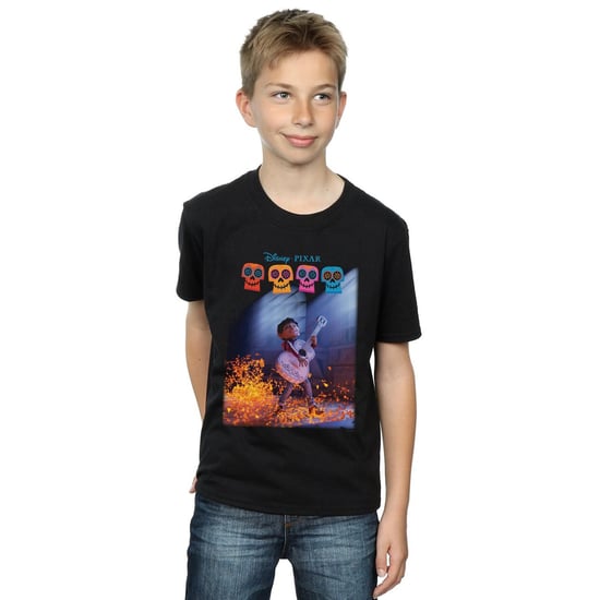 Disney Boys Coco Miguel Playing Guitar T-Shirt (Black)