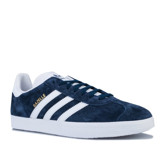 Adidas Gazelle Lace-Up Tapacinadores de cuero de gamuza azul BB5478 - Image 2