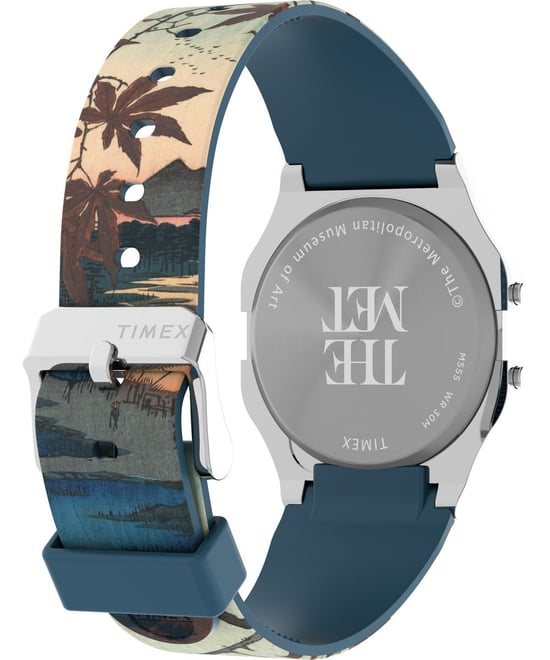 Timex The Met X Hiroshige Unisex's Multicolour Watch TW2W25300 - Image 2