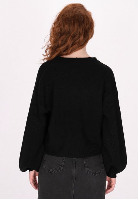 Dreimaster Cardigan women black - Image 4