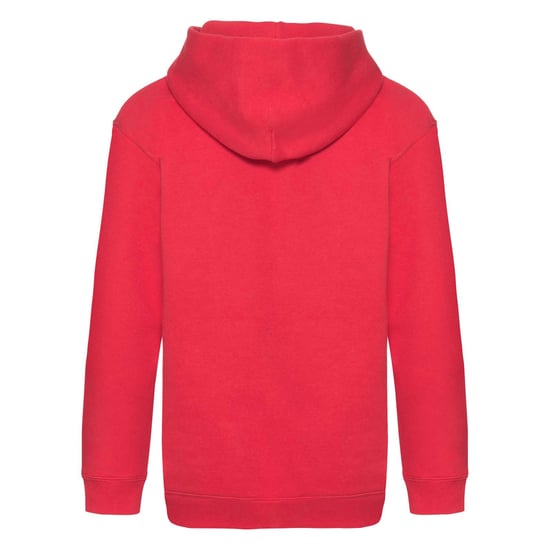 Fruit Of The Loom Kids Unisex Premium 70/30 Hooded Sweatshirt / Hoodie (Red) - Image 2