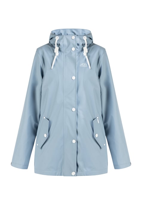 ICEBOUND rain jacket women light blue - Image 1