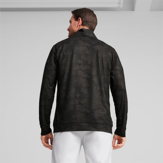 PUMA Mens Cloudspun Camo 1/4 Zip Pullover - Image 3