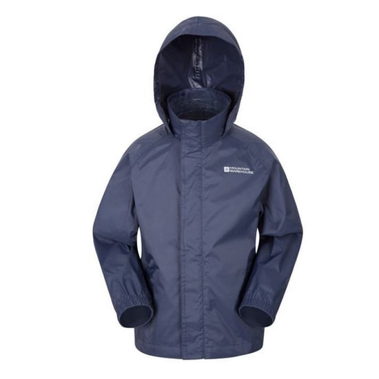 Mountain Warehouse Childrens/Kids Pakka Waterproof Jacket (Dark Blue) - Image 1
