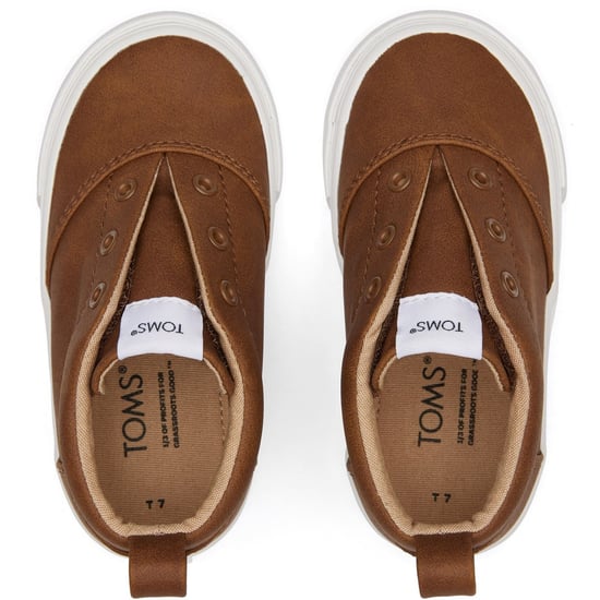 TOMS Fenix Polyurethane Boys's Toffee Trainers - Image 4