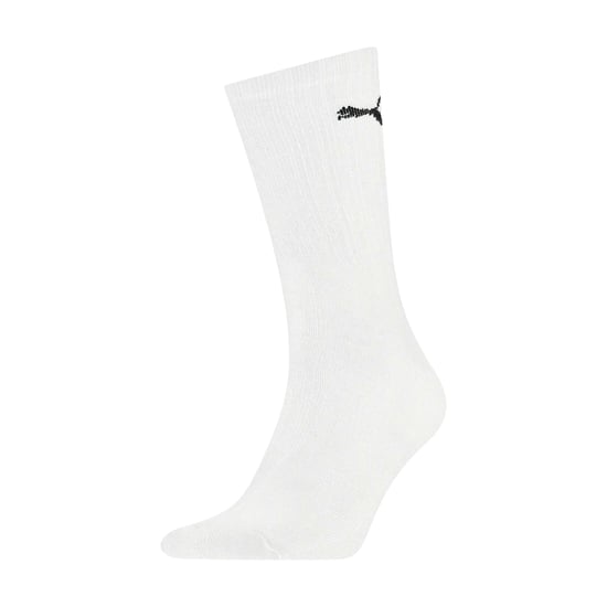 Puma Unisex Adult Crew Sports Socks (Pack of 3) (White) - Image 1