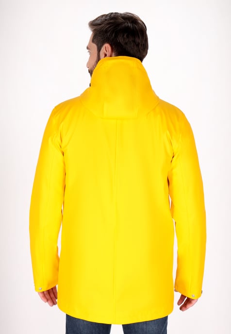 Schmuddelwedda rain jacket Men yellow - Image 4