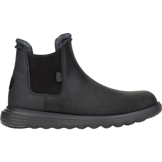 HEYDUDE Branson Classic Polyurethane Men's Black Boots - Image 6