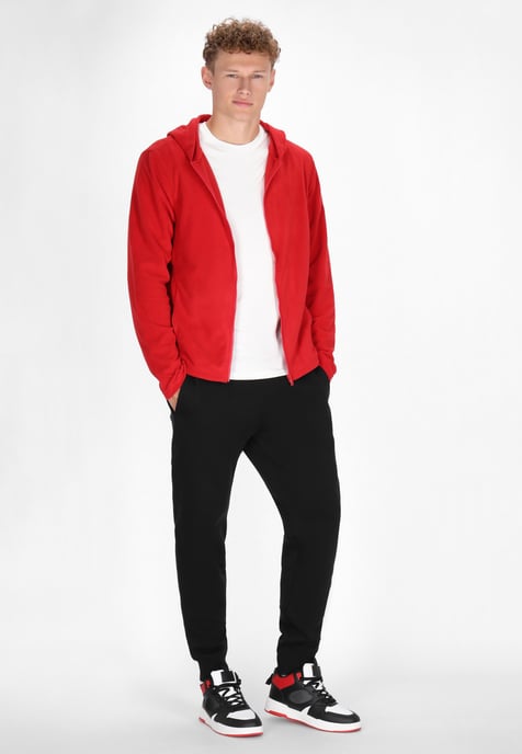 Mo fleece jacket Men red - Image 2