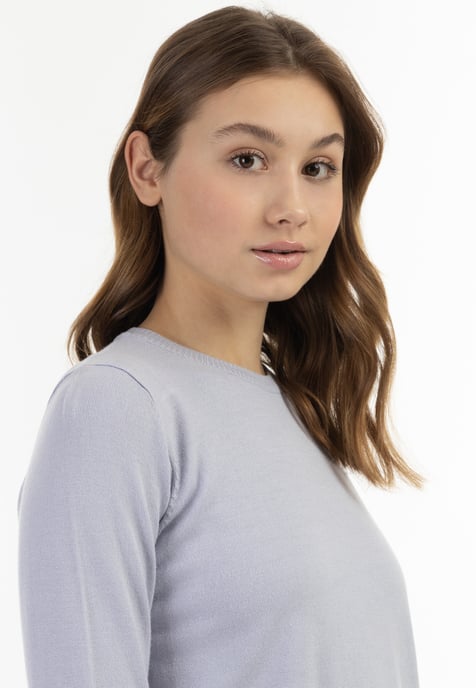 Mymo Knitted pullover women lilac - Image 5
