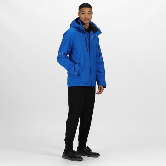 Regatta Mens X-Pro Exosphere II Softshell Jacket (Oxford Blue/Black)