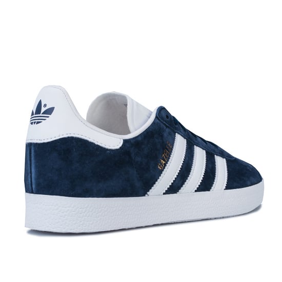 Adidas Gazelle Lace-Up Tapacinadores de cuero de gamuza azul BB5478 - Image 3