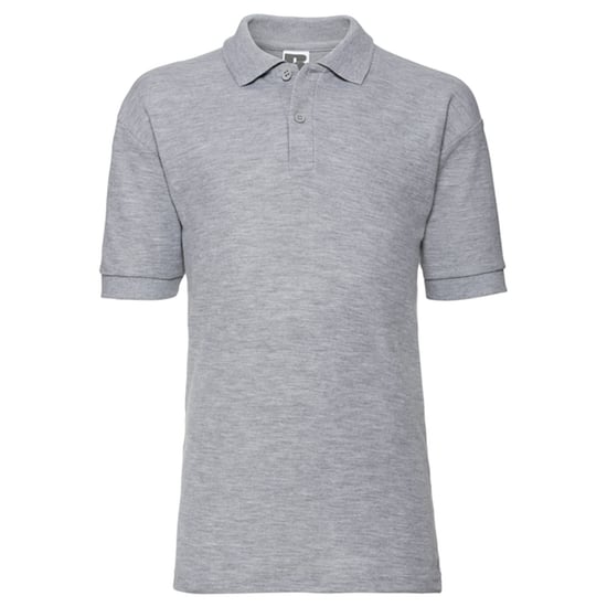 Russell Childrens/Kids Classic Polycotton Polo Shirt (Light Oxford Heather) - Image 1