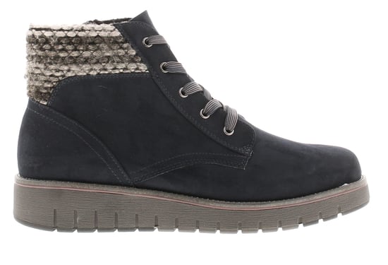Marco Tozzi Womens Boots Ankle Maizie Lace Up dk navy - Image 2