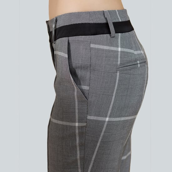 Cigarette tartan trousers - Image 4
