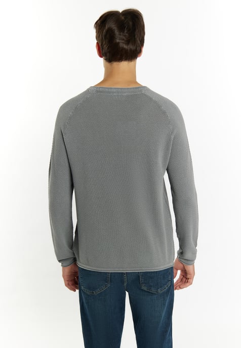 Mo Knitted pullover Men grey - Image 4
