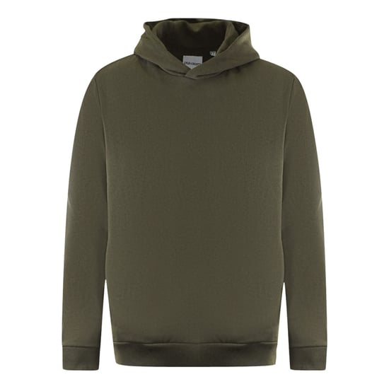 Sudadera con capucha verde lisa de Lyle & Scott - Image 1