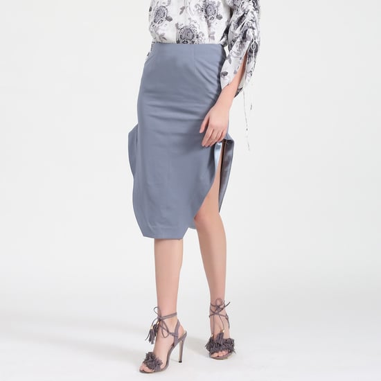 High side slits pencil skirt - Image 1