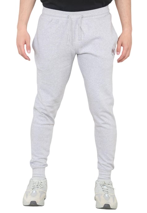 Chándal con logo bordado y cuello redondo MYT para hombre en gris - Image 5