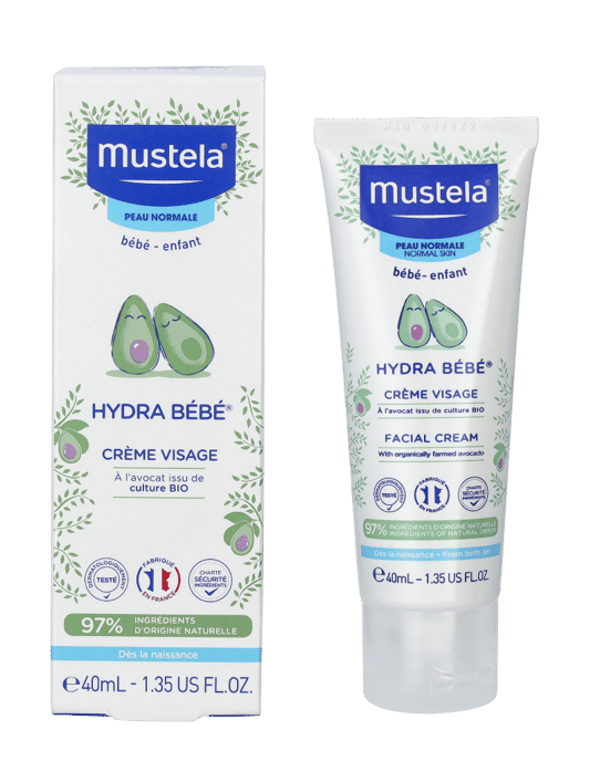 Mustela Hydra Bebe Facial Cream 40 ml - Image 1