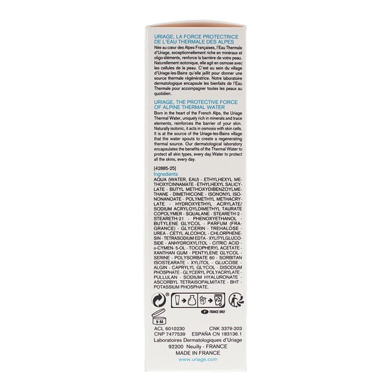 Eau Thermale Crema De Agua Spf20 40 ml - Image 4