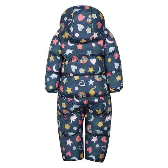 Mountain Warehouse Toddler Frosty Rainbow Padded Snowsuit (Purple) - Image 2