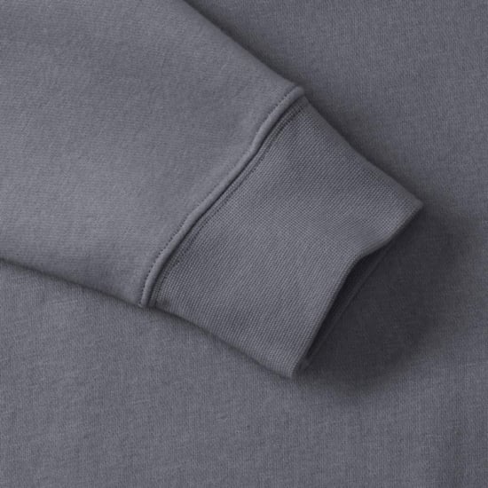 Russell Mens Authentic Sweatshirt (Slimmer Cut) (Convoy Grey) - Image 5