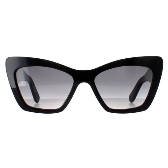 Salvatore Ferragamo Cat Eye Womens Black Grey Gradient SF1081SE